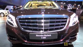  2016 Mercedes Benz Maybach S600  Exterior and Interior Walkaround  Debut at 2014 LA Auto Show 
