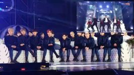  161119 EXO Reaction to BTS Full Melon Music Awards 