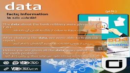 کلمه data کتاب ۵۰۴ واژه – درس ۱