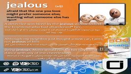 فلش کارت ویدیویی کلمه jealous کتاب ۵۰۴ واژه – درس ۱