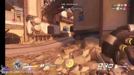 بازی Overwatch  نره غول گوشت کوب به دست Reinhart