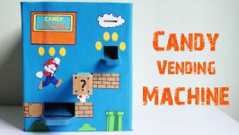 How to make a Candy Vending Machine using Cardboard at home  Easy to Make  100