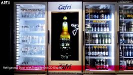 یخچال شفاف Refrigerator Door with Transparent Display