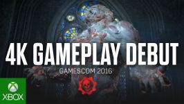  Gears of War 4  4K Gameplay Debut Gamescom 2016 