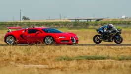 مسابقه Kawasaki Ninja Bugatti Veyron جنگنده اف 16