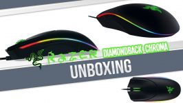 Unboxing souris Razer Diamondback Chroma