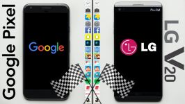 گوگل پیکسل XL در برابر LG V20 در مقایسه سرعت