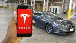 بررسی اپلیکیشن تسلا برای خودرو Tesla Model S P100D