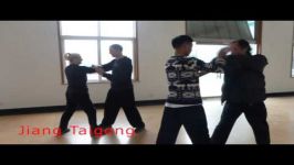  Training Martial arts Tai chi push hands Xing yi in Jiang Taigong Shaolin Kung fu School   