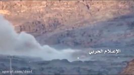 انصارالله خودروی زرهی ارتش عربستان را به هوا فرستاد