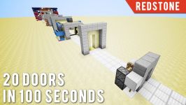 Minecraft 20 Doors In 100 Seconds