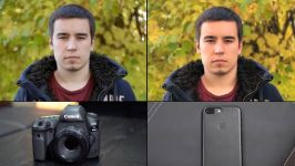 مقایسه دوربین آیفون ۷ پلاس DSLR