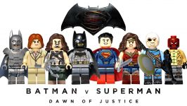  Lego Batman V Superman Knockoff Minifigures 