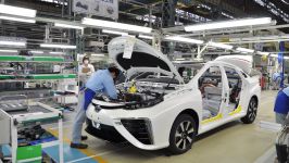 Toyota Mirai Production خط تولید تویوتا میرایی