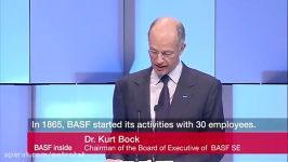 سخنرانی صدر اعظم آلمان در جشن ۱۵۰ سالگی شرکت BASF