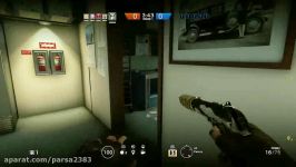 گیم پلی خفن rainbow six siege اپراتور caveira پارت3