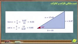 نکته ریزی درباره اندازه زاویه.مثلثات