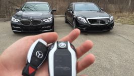 Luxury Sedan Fight BMW 750i vs Mercedes S550