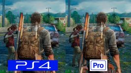 مقایسه the last of us در ps4 ps4 pro