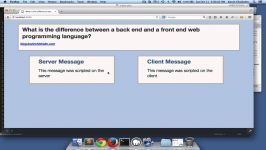 آموزش مقایسه نمودن Back End Front End