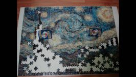  Starry Night Puzzle Stop Motion 