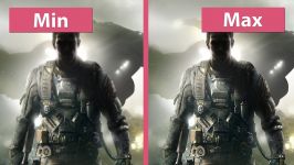 مقایسه گرافیک بازی COD Infinite Warfare گرافیک مختلف