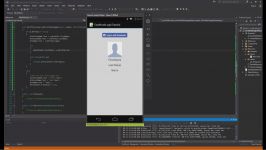 Xamarin Android Tutorial  70  Facebook Profile Picture