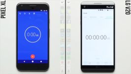 مقایسه سرعت عملکرد Google PIxel Xl LG V20