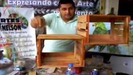  Como hacer una Repisa Estantería o armario con madera reciclada FACILITO    اصلاح شو