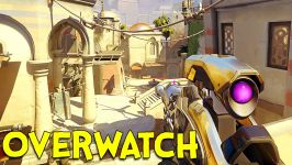 OVERWATCH Gameplay Ninja Sniper Gameplay