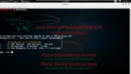  Hacking windows 788.110 using Metasploit Tutorial By Spirit 