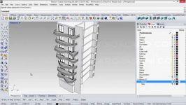 Create and edit multilayer slabs in Rhino and VisualARQ