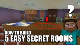 5 Easy Ways To Build Secret Rooms In Minecraft