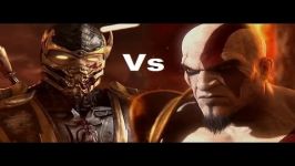 Mortal Kombat 9  PS3  Challenge  Kratos vs Scorpion