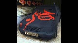 عجیب غریب ترین ماشین نویسی نقاشی ماشین ها در محرم