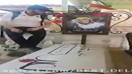 گله دارم ازین جدایی ها  سید امیر حسینی در مزار شهید مدافع حرم هادی ذوالفقاری