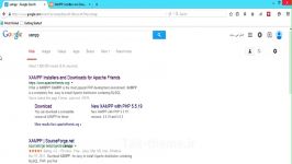 آموزش php  نصب نرم افزار xampp جلسه دوم