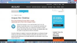 آموزش کامل نرم افزار Acquia DEV Desktop نصب دروپال فارسی سازی