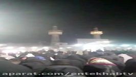 فیلمقرائت دعای توسل در صحن جامع رضوی