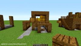 Minecraft Tutorial How to Build Small Farmers House SurvivalCreative