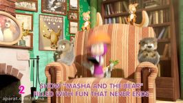 Masha and the Bear  Song of Thankful Fan Sing with Masha