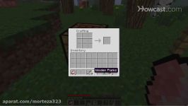 Minecraft Tutorial How to Make a Fence and Fence Gate in Minecraft