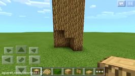 How to make a Treehouse #1  Minecraft Pocket Edition Building Tutorial