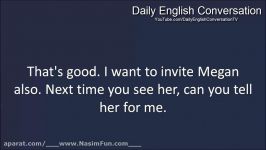 English Conversation For Beginners  Lesson 52  Did you get my message