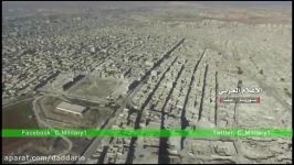 تصاویر هوایی محلات شمالی شهر حلب پس آزادسازی