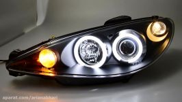 Angel Eye Peugeot 206 black Tuning