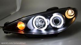 Angel Eye Peugeot 206 black SW Tuning