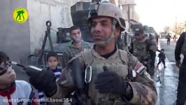 موصل محل دفن داعش محله عدن در شرق موصل آزاد شد
