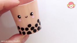 DIY Pencil Sharpener  Bubble Tea Pencil Sharpener  Back to School Crafts