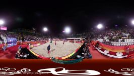 Mens Beach Volleyball  Exclusive 360 Video  Rio 2016